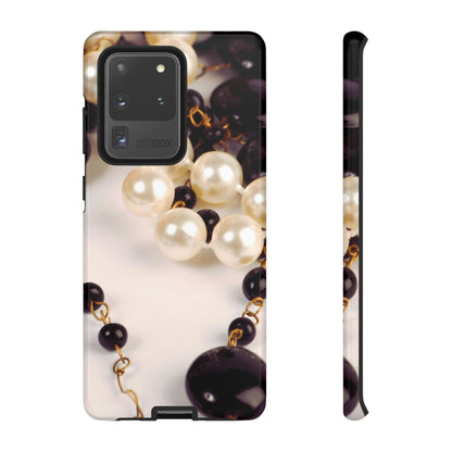 Protective Phone Case – Noir Pearl