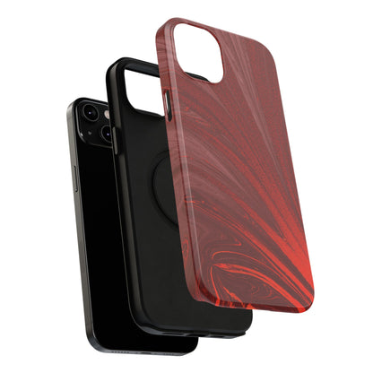 Impact-Resistant Phone Case — Crimson Current