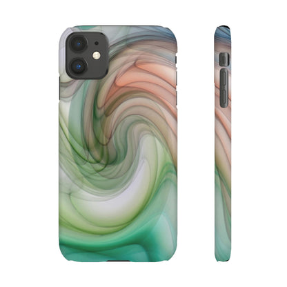 Snap Phone Case – Marble Flow