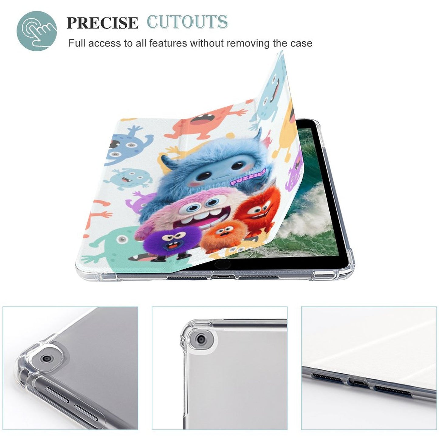 Tablet Case with Pencil Holder – The Fuzzies