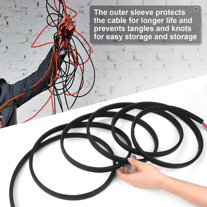 10AWG 30-Foot Solar Extension Cable - Red & Black Solar Connectivity Solution