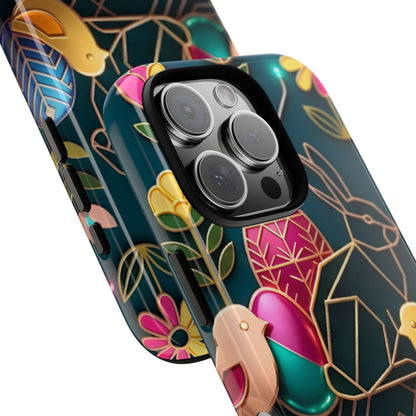 Protective Phone Case – Jeweled Garden
