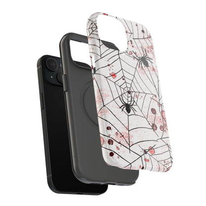 Impact-Resistant Phone Case – Blood Web