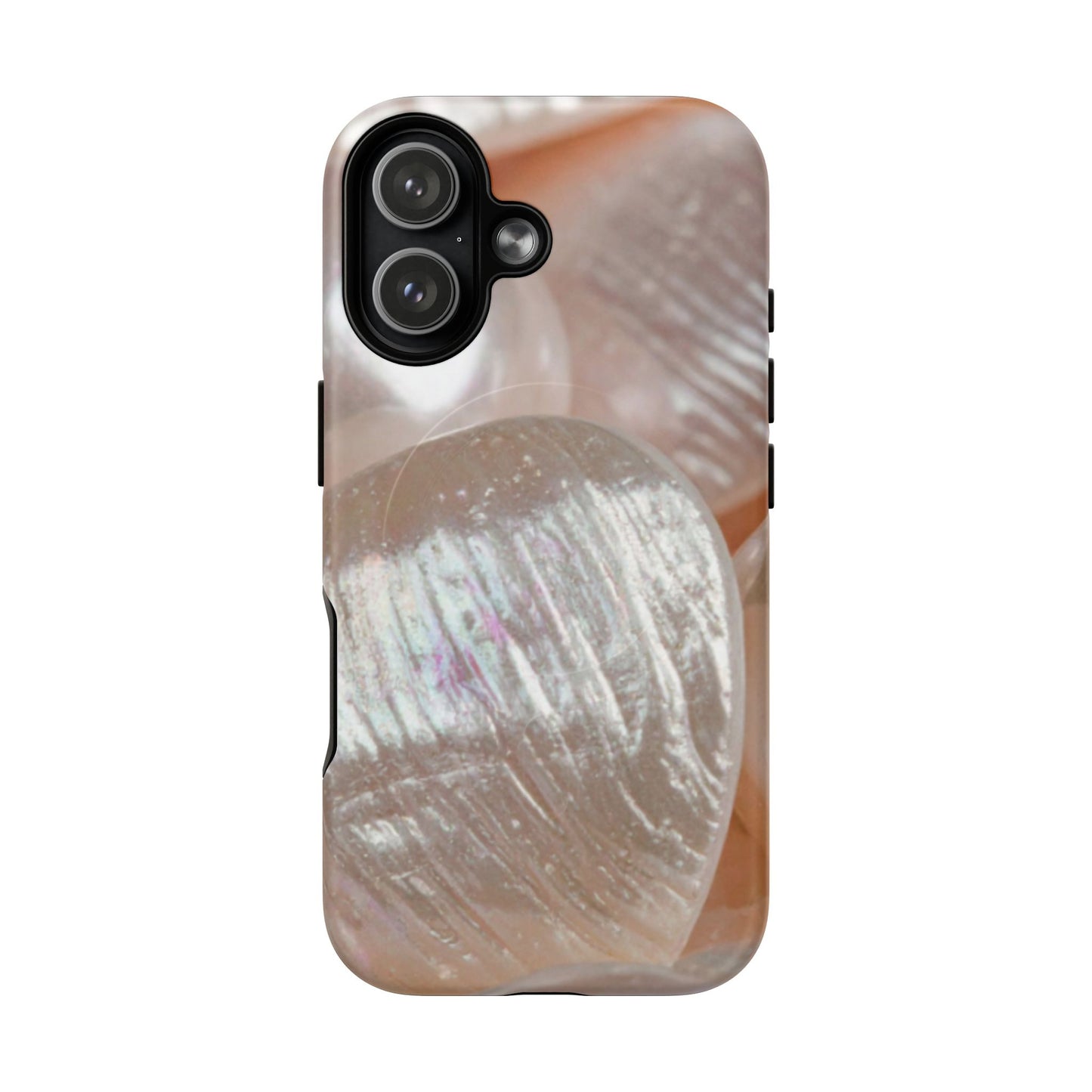 Protective Magnetic Phone Case – Blush Pearl