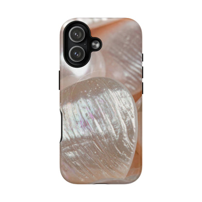 Protective Magnetic Phone Case – Blush Pearl