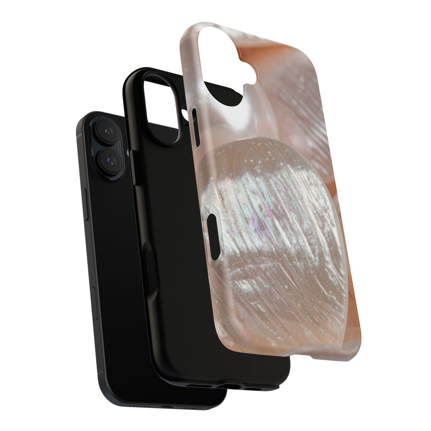 Protective Magnetic Phone Case – Blush Pearl