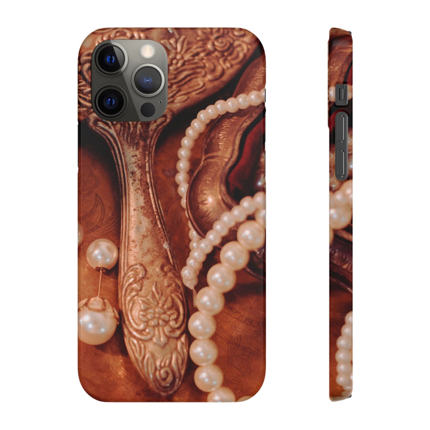 Snap Phone Case – Bronze Vanity