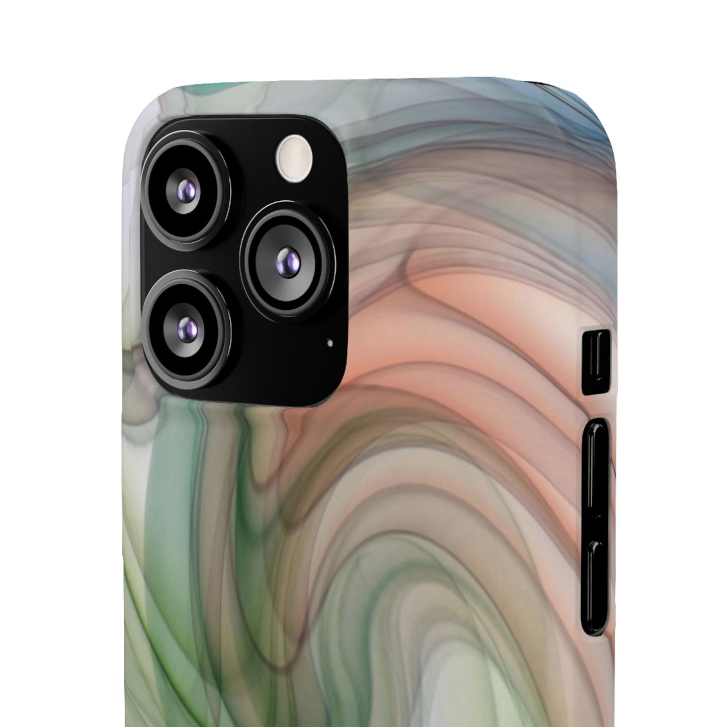 Snap Phone Case – Marble Flow