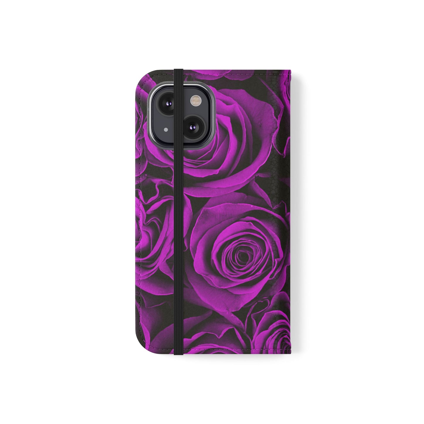 Flip Case – Amethyst Roses