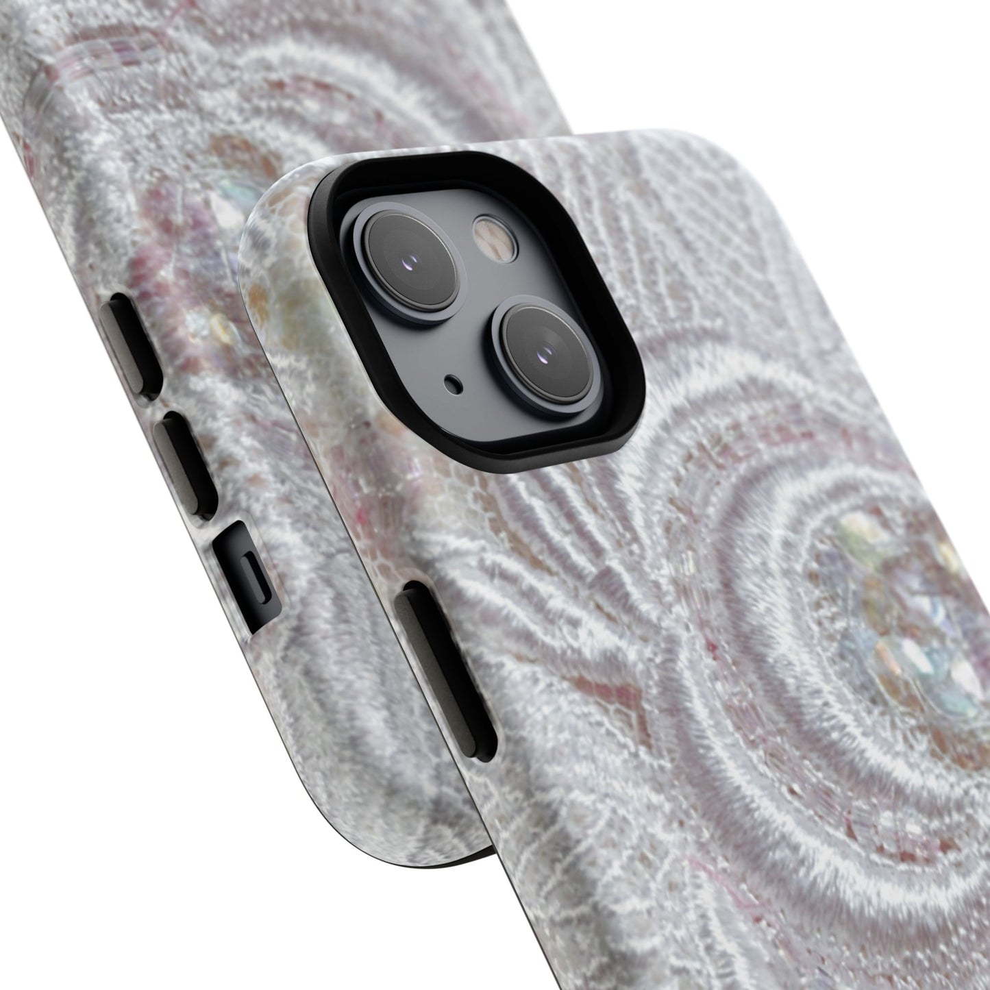 Protective Magnetic Phone Case – Lace Veil