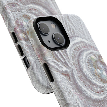 Protective Magnetic Phone Case – Lace Veil