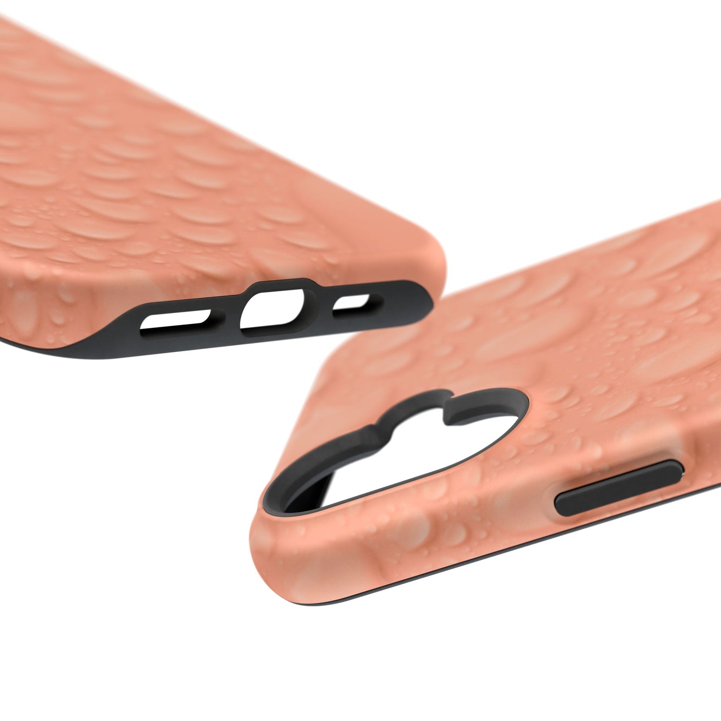 Impact-Resistant Phone Case – Apricot Rain