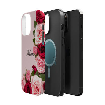 Wireless-Charging Compatible Case – Mom’s Rose Bouquet