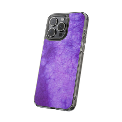 Clear Phone Case – Neon Dusk