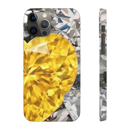 Snap Phone Case – Heart of Gold