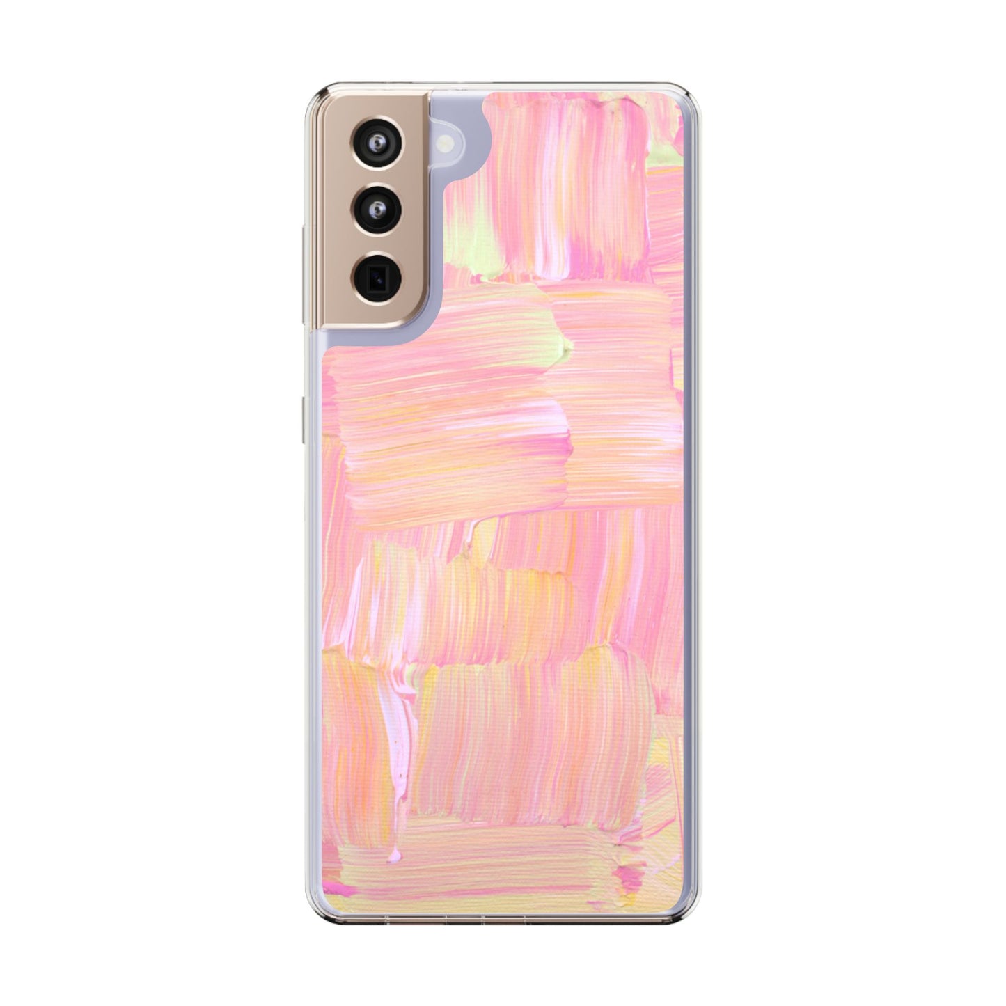 Clear Phone Case – Sorbet Stroke