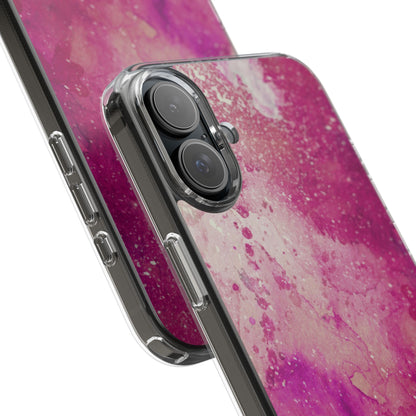 Clear Phone Case – Spilled Wine