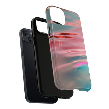 Protective Magnetic Phone Case – Liquid Sunset