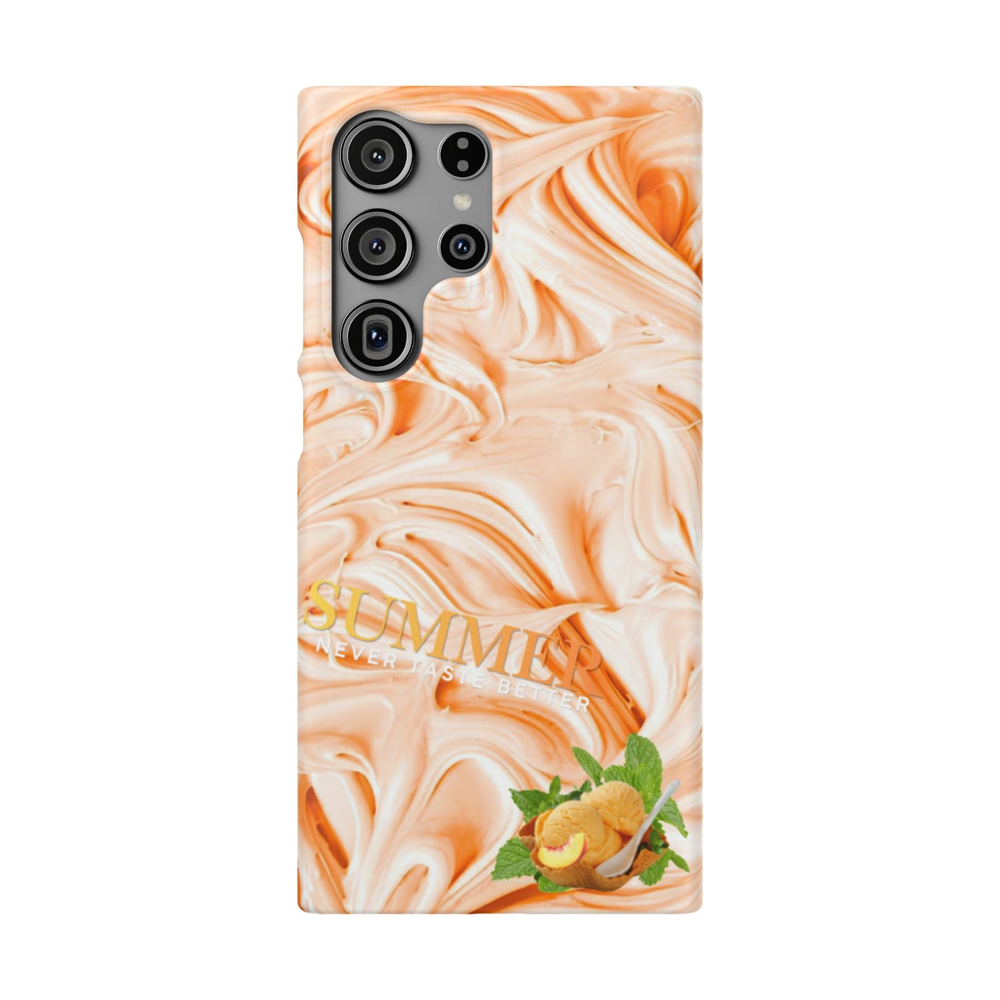 Snap Phone Case – Peach Sorbet