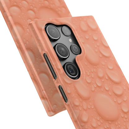 Snap Phone Case – Apricot Rain