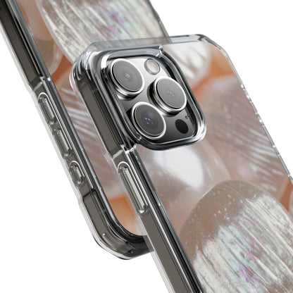 Clear Magnetic Phone Case – Blush Pearl