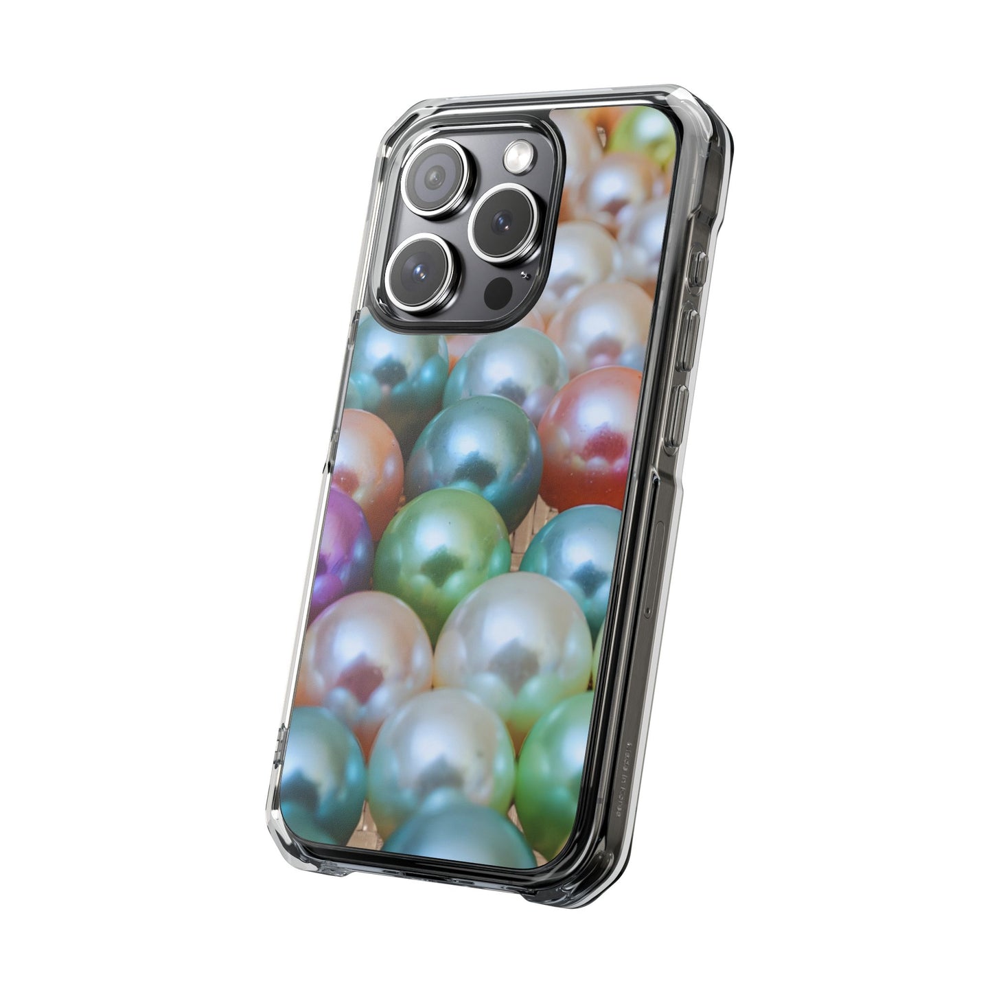 Clear Magnetic Phone Case – Pearl Pop