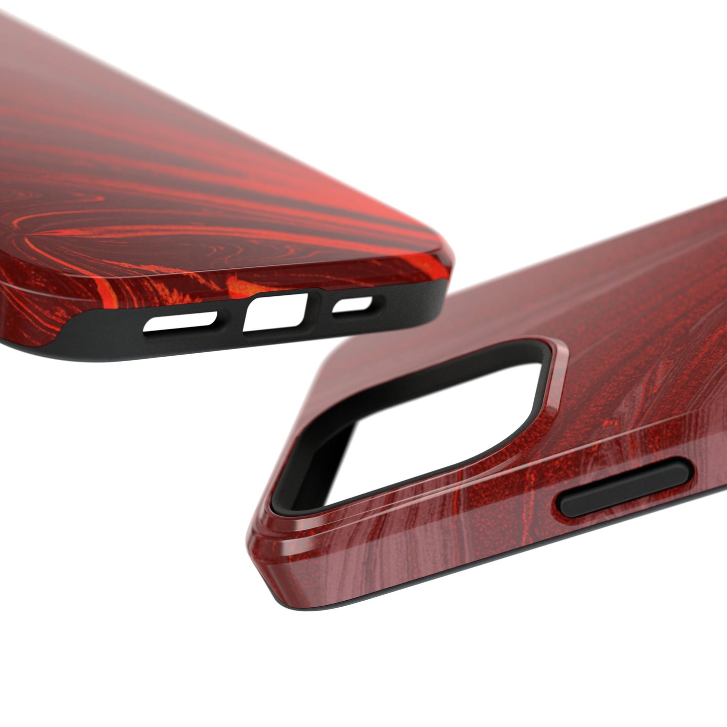 Impact-Resistant Phone Case — Crimson Current