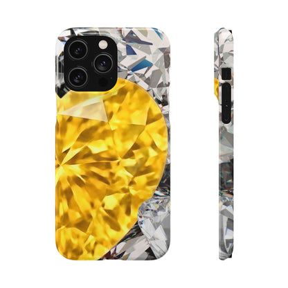 Snap Phone Case – Heart of Gold
