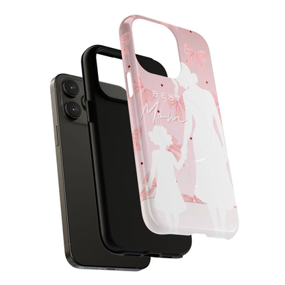 Protective Magnetic Phone Case – Best Mom: My Little Girl
