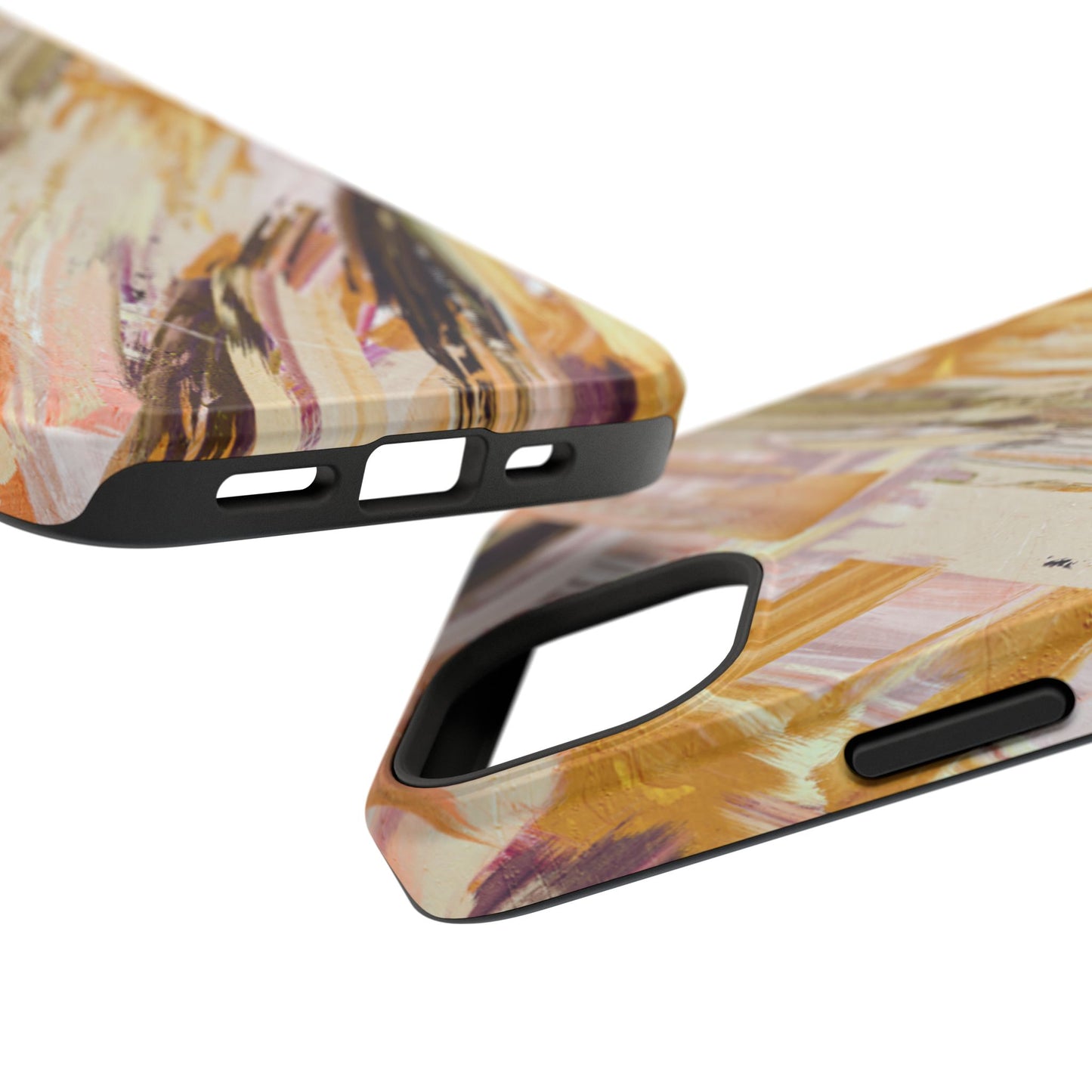 Impact-Resistant Phone Case – Brush & Bronze