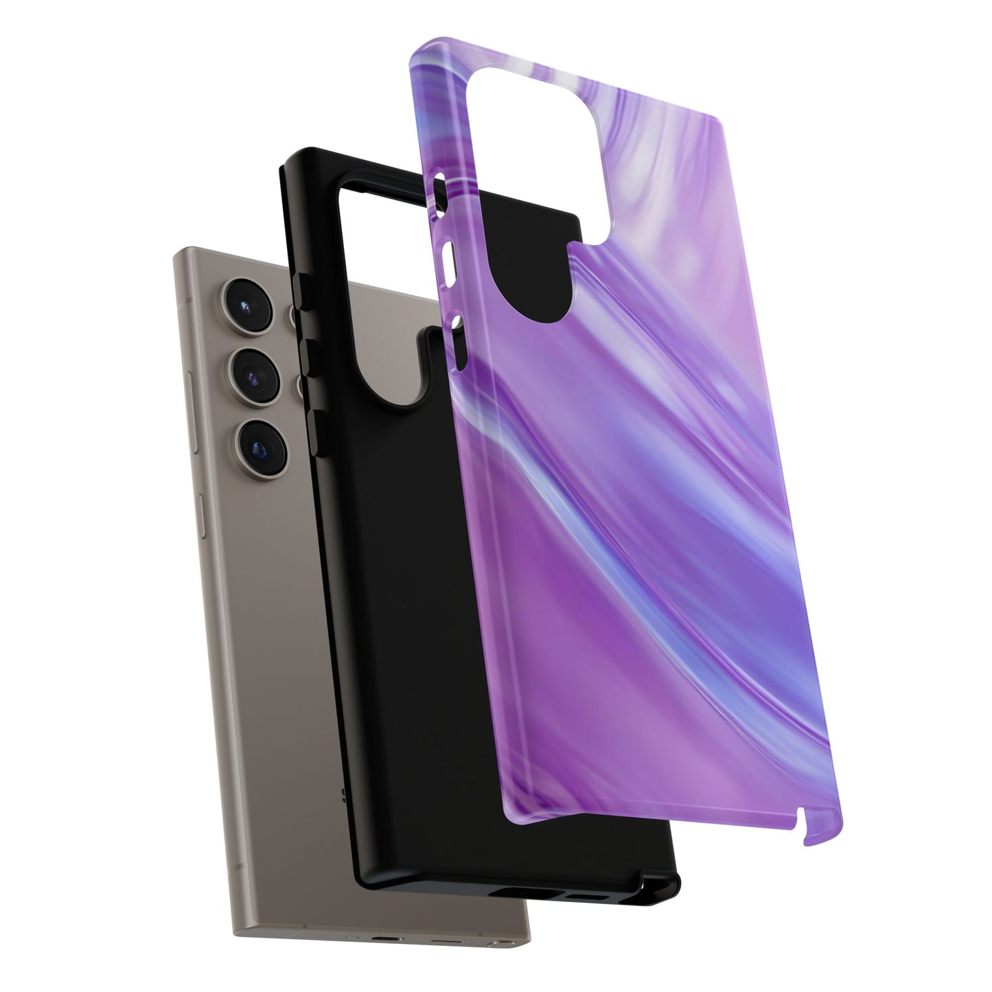 Protective Phone Case – Lavender Wave