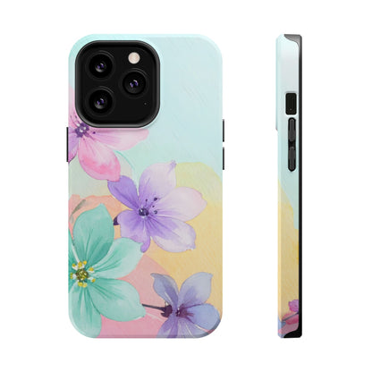 Wireless-Charging Compatible Case – Water Petal