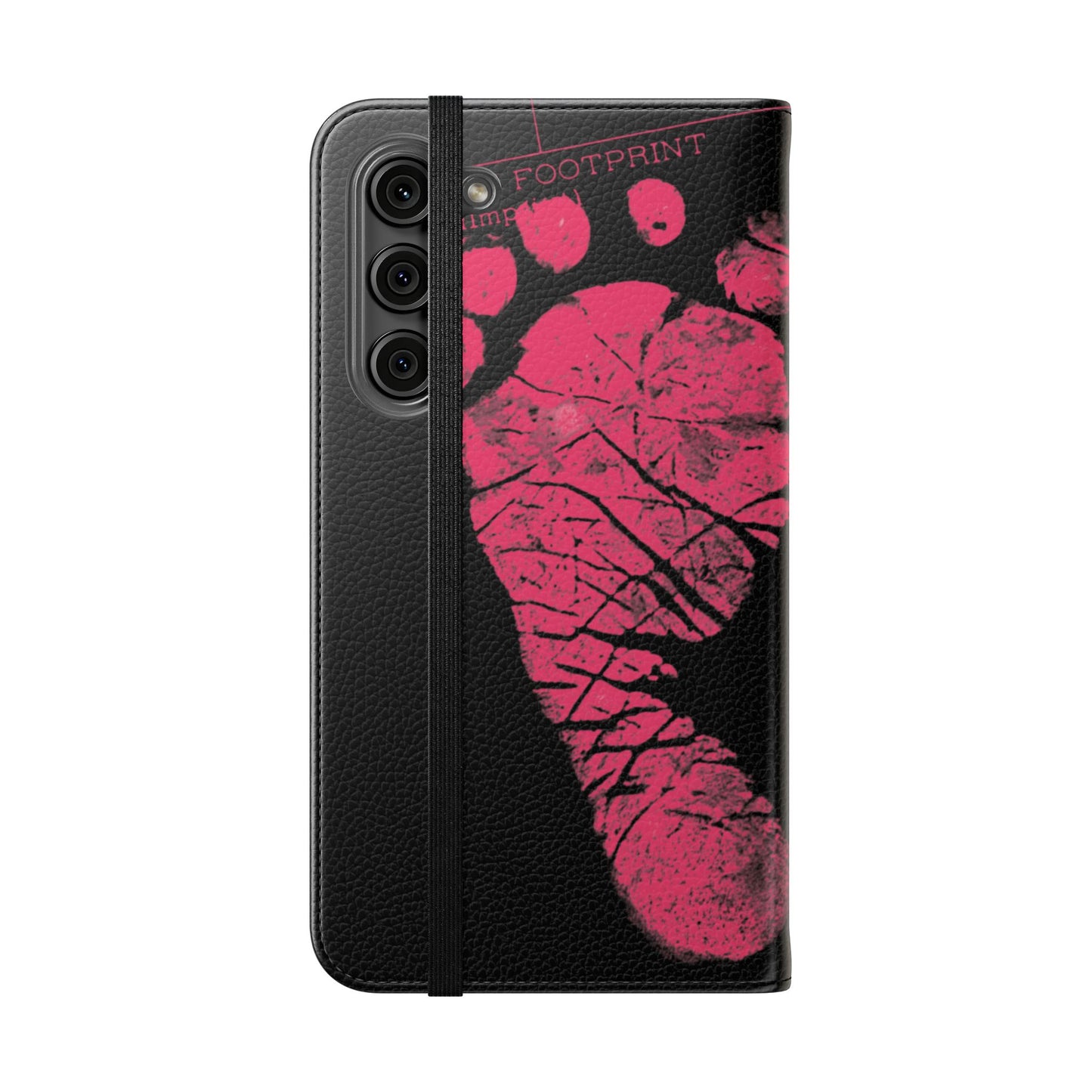 Flip Case – Mom’s Little Pink Footprints