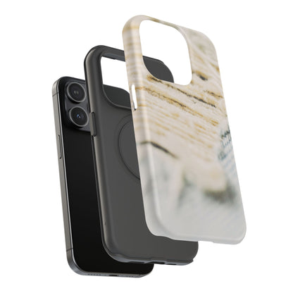 Impact-Resistant Phone Case – Woven Warmth