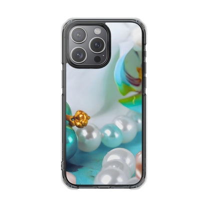 Clear Magnetic Phone Case – Mermaid's Pearl