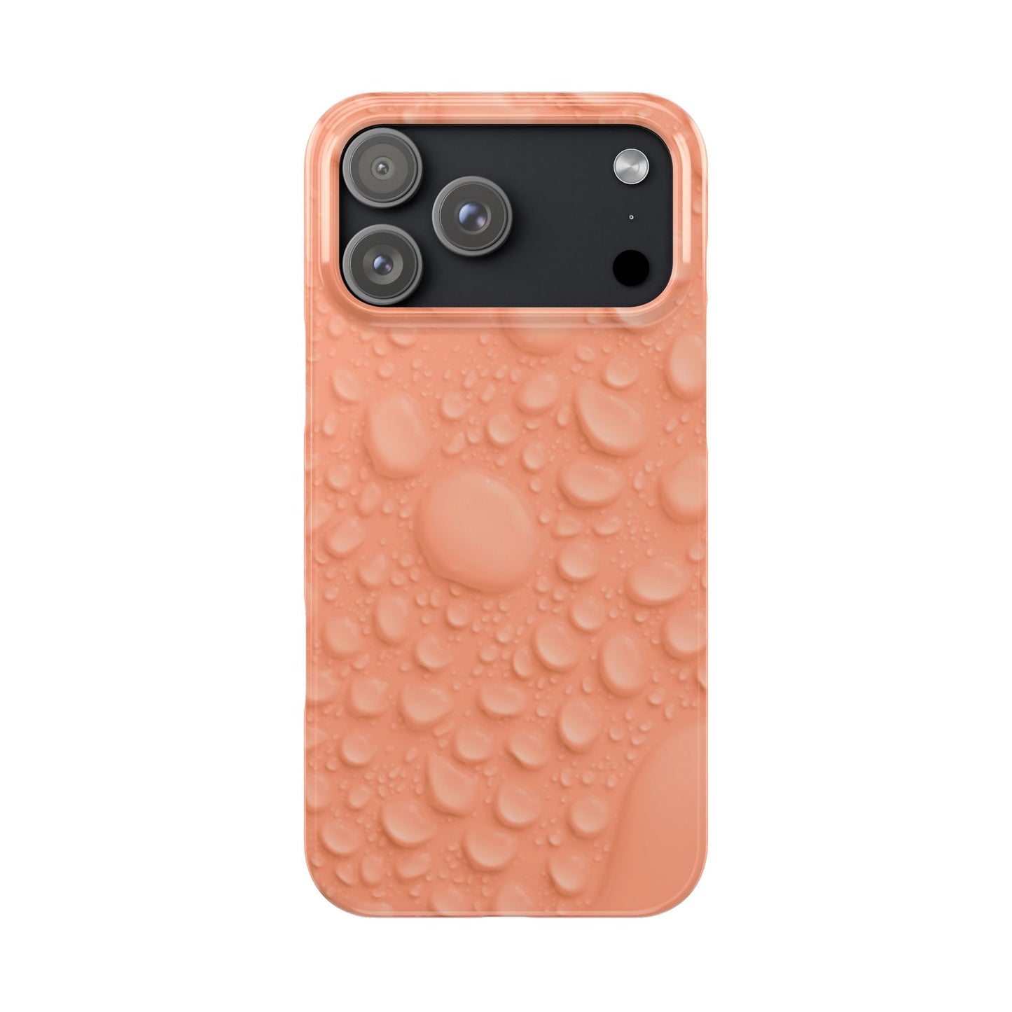 Slim Phone Case – Apricot Rain