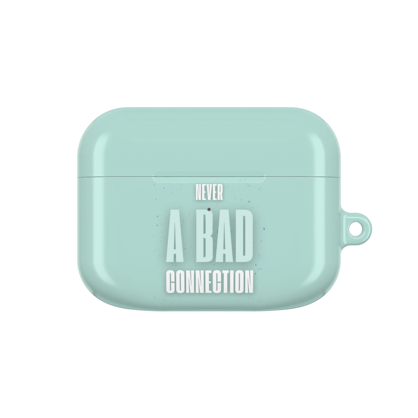 Earbud Case Cover – Never a Bad Connection Mint Ice Cream