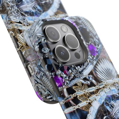 Wireless-Charging Compatible Case – Chrome Jewel
