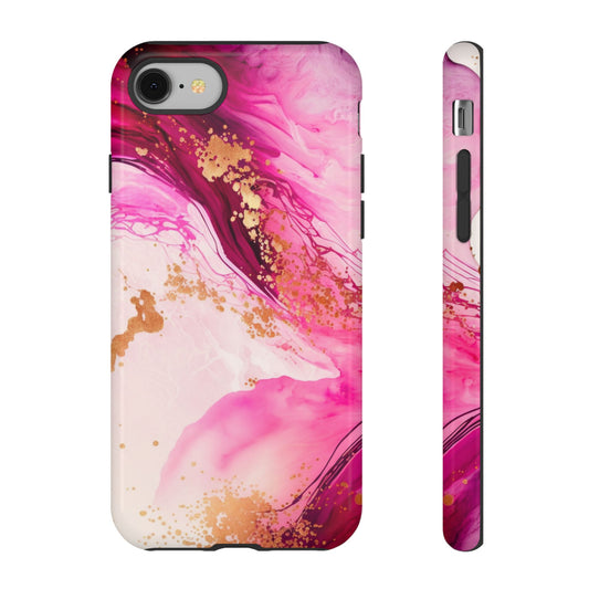 Protective Phone Case – Blush & Burn