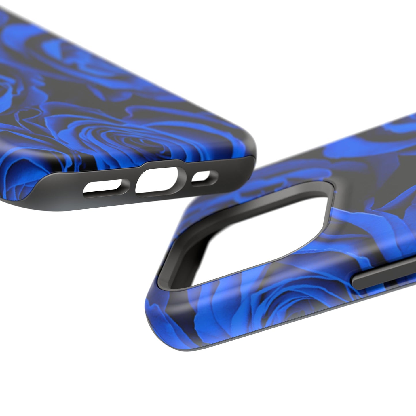 Impact-Resistant Phone Case – Midnight Bloom