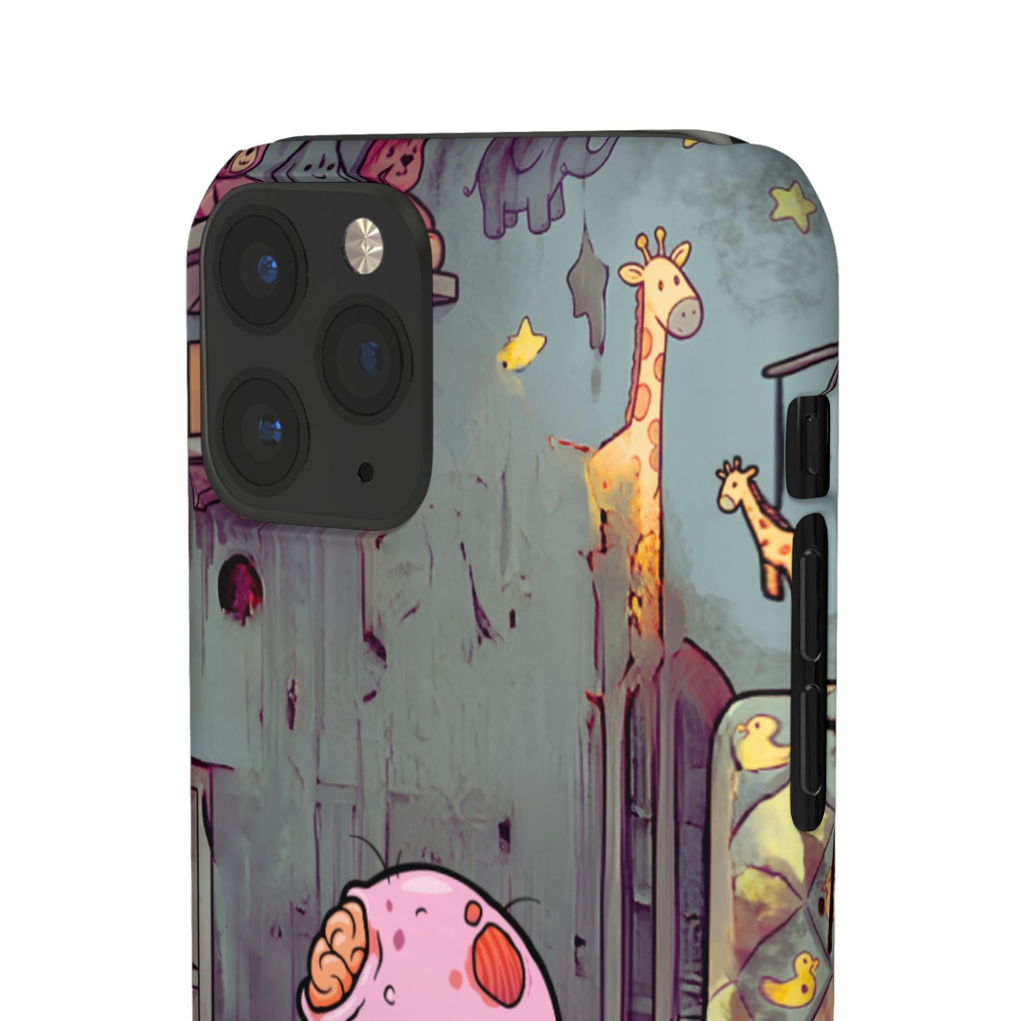 Phone Case — Creepy Cute Zombie Baby Nursery Design