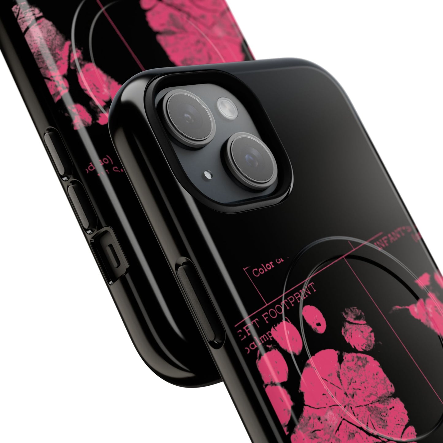 Protective Magnetic Phone Case – Mom’s Little Pink Footprints