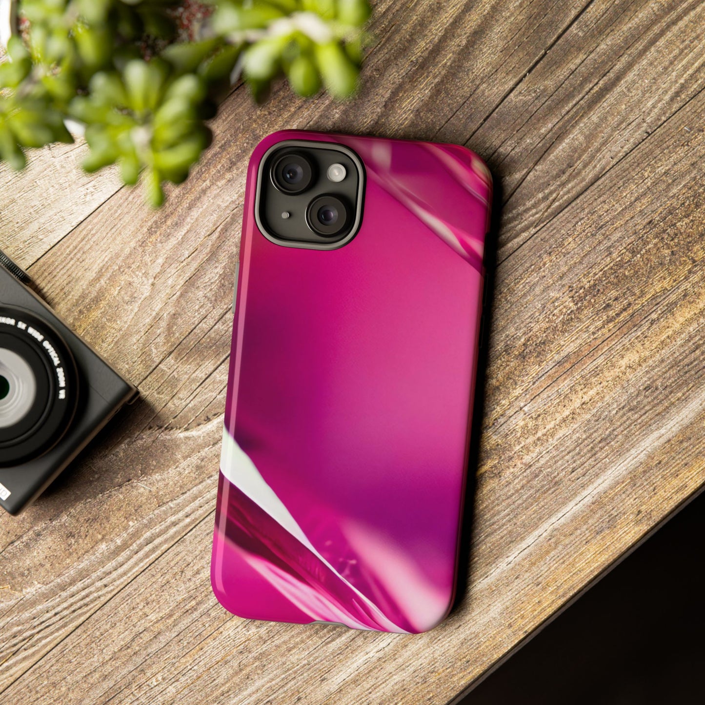 Protective Phone Case – Magenta Motion