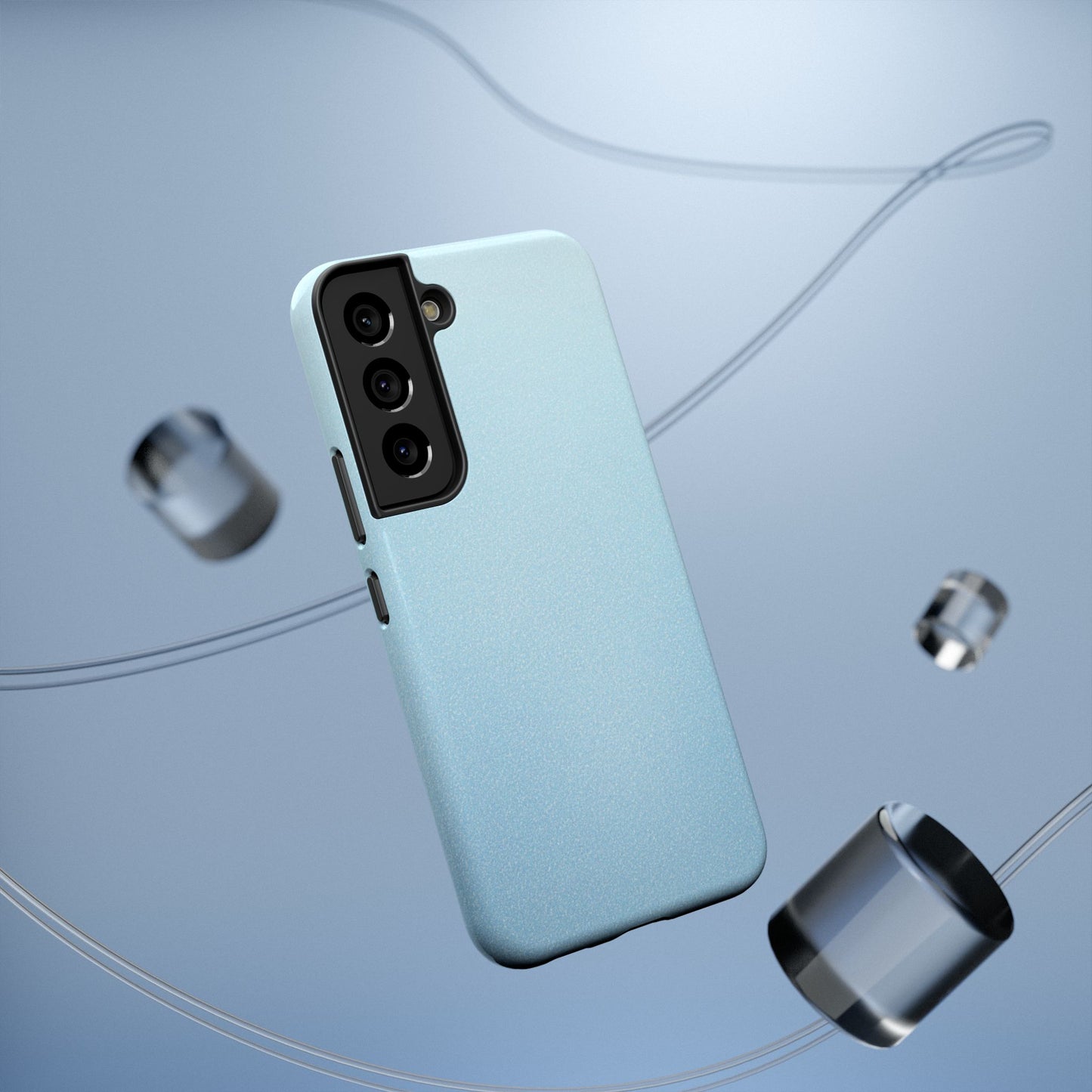 Impact-Resistant Phone Case – Blue Whisper