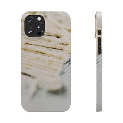 Slim Phone Case – Woven Warmth