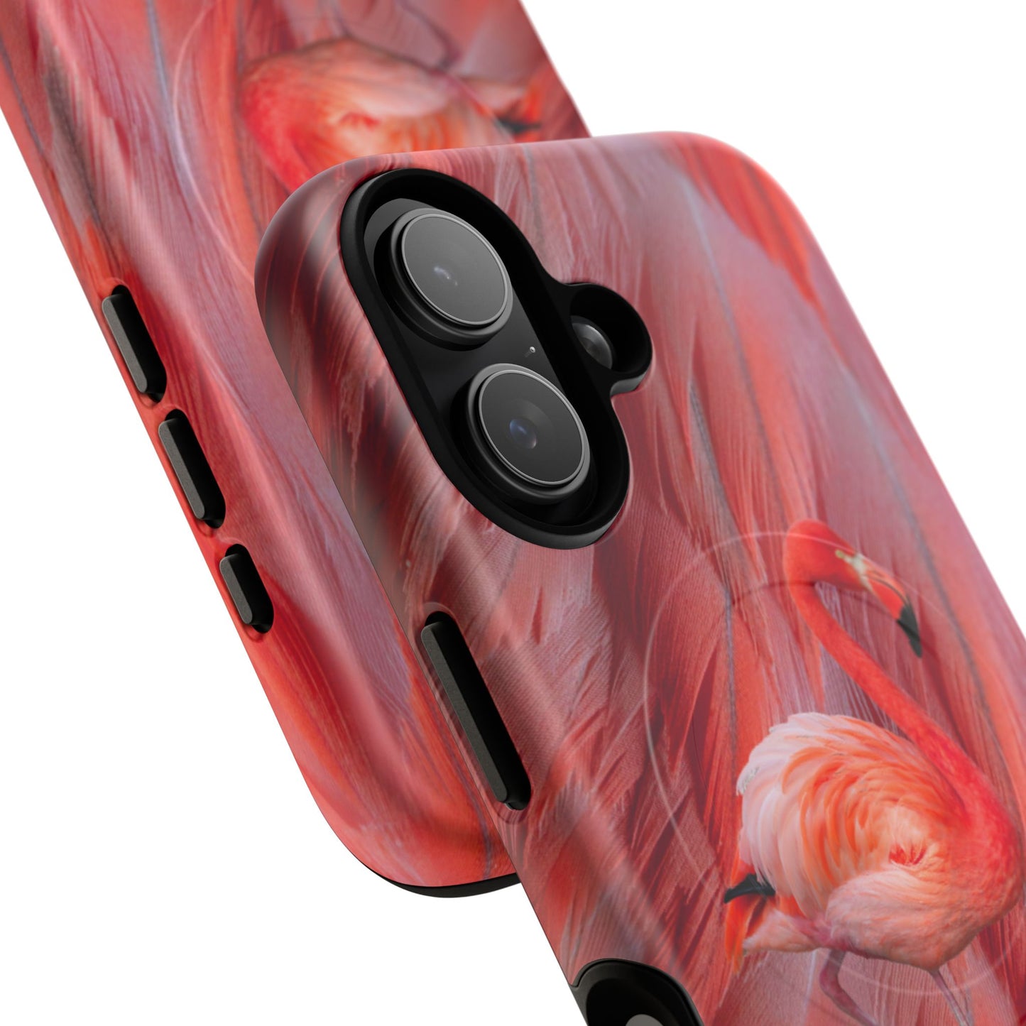 Protective Magnetic Phone Case – Scarlet Plume