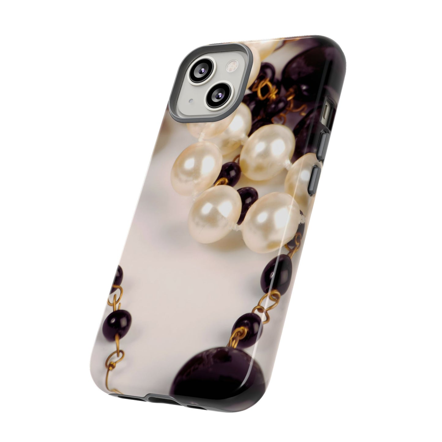 Protective Phone Case – Noir Pearl