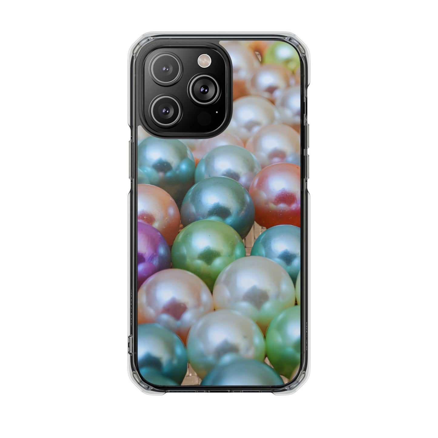 Clear Magnetic Phone Case – Pearl Pop