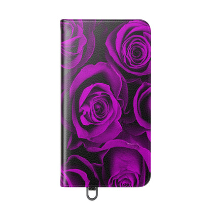 Flip Case – Amethyst Roses