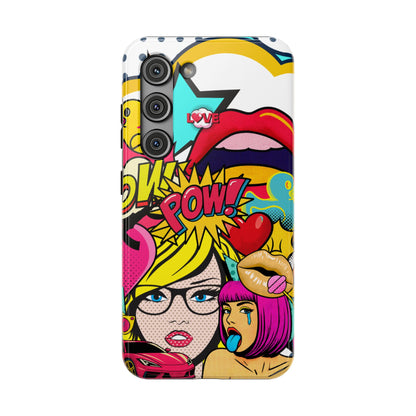 Impact-Resistant Phone Case – Pop Off – Compatible with iPhone 11–17 & Samsung Galaxy S22–S26 Series